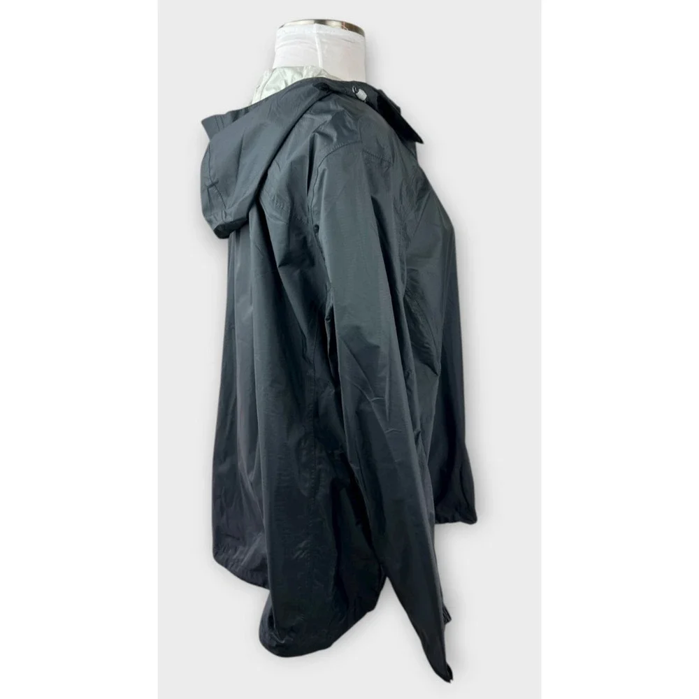 LL Bean Trail Model Rainwear Rain Jacket Ripstop Plus Size 3X Full Zip Hooded - Picture 10 of 13